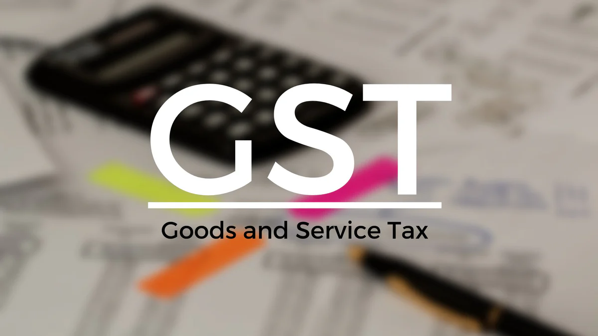 Visual representation of the Goods and Services Tax (GST) concept, illustrating its impact on commerce and taxation in Canada